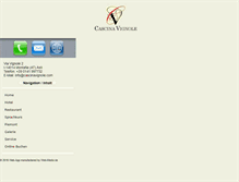 Tablet Screenshot of cascinavignole.com